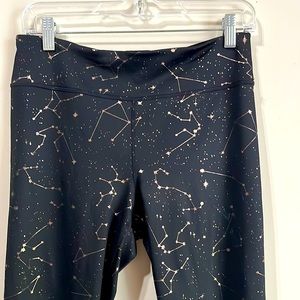 Joy LAB Rose Gold / Black Constellation Celestial leggings LARGE- Never Worn!